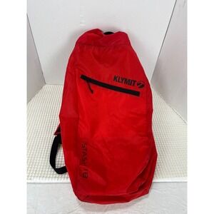 Klymit Stash 18 Backpack Red Air Frame Equipped Inflatable Support Daypack